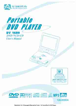 Audiovox Portable DVD Player DV 1680-page_pdf